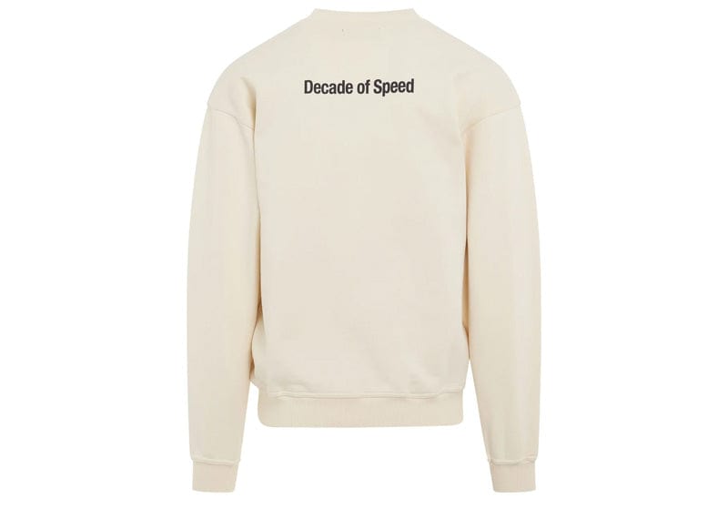 Represent Streetwear Represent Decade Of Speed Sweater Cream
