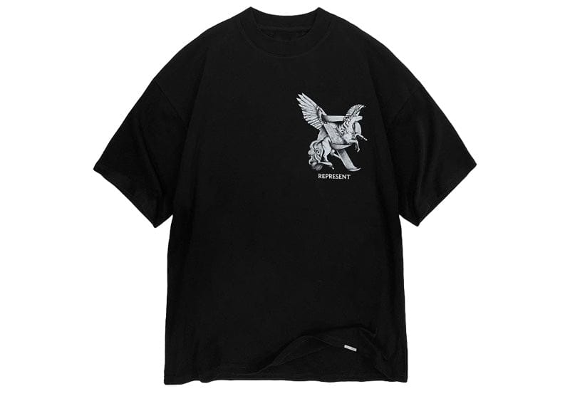 Represent Streetwear Represent Elegance In Motion T-Shirt Jet Black