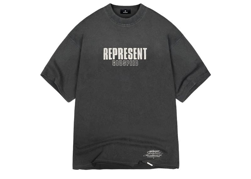 Represent streetwear Represent Godspeed T-Shirt Aged Black
