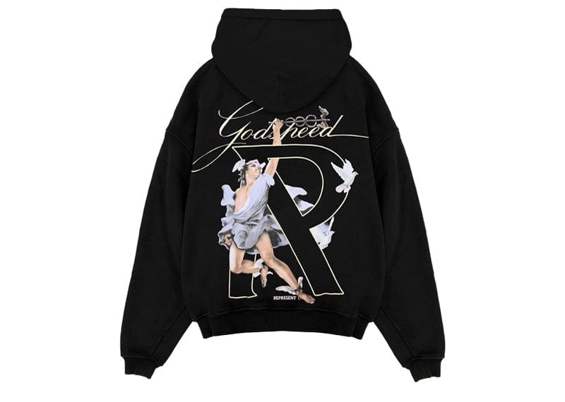 Represent Streetwear Represent Hermes Hoodie Jet Black