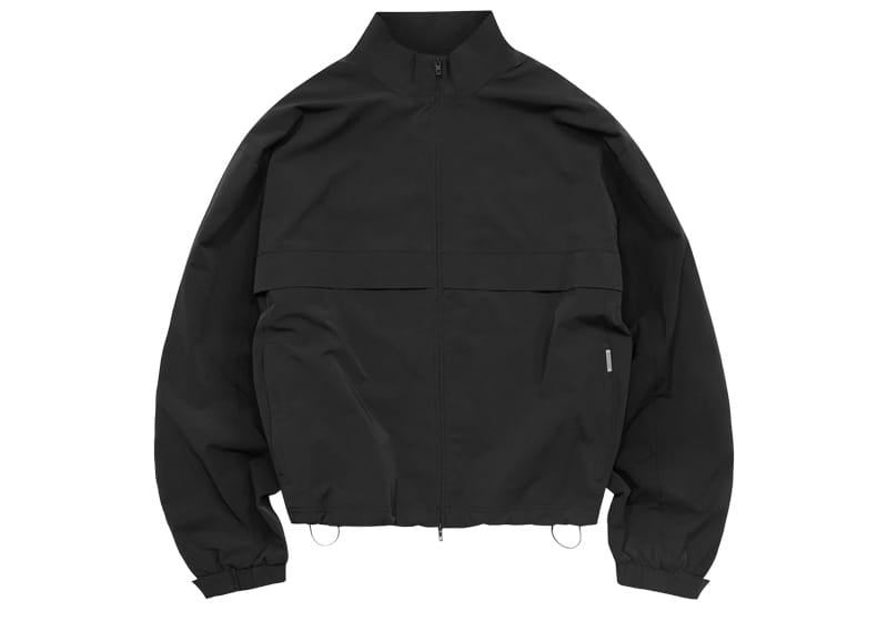Represent Initial Nylon Track Jacket Black – Court Order