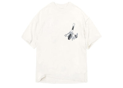 Represent Keys To The Club T-Shirt Flat White – Court Order