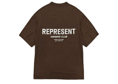Represent streetwear Represent Owner's Club T-Shirt Brown/White
