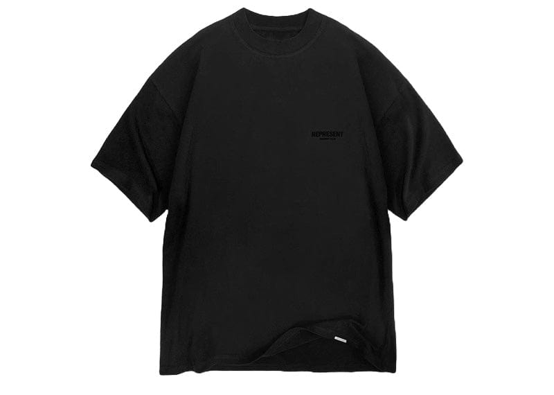 Represent Streetwear Represent Owners Club Flocked T-Shirt Black