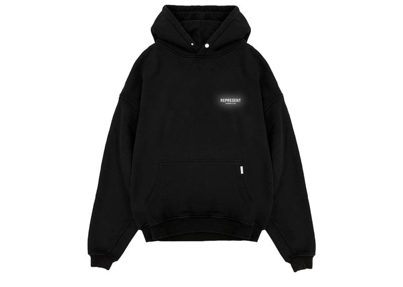 Represent Streetwear Represent Owners Club Hoodie Black Reflective