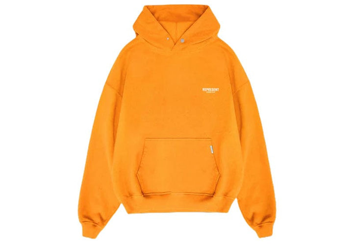 Represent Owners Club Hoodie Neon Orange Court Order