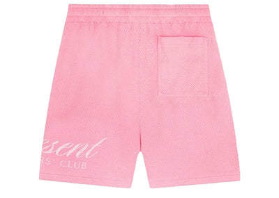 Represent Streetwear Represent Owners Club Script Mesh Shorts Pink