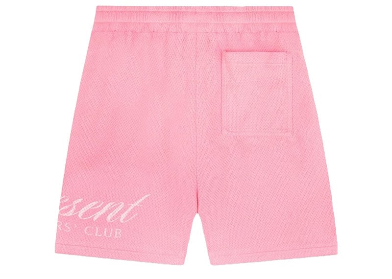 Represent Streetwear Represent Owners Club Script Mesh Shorts Pink