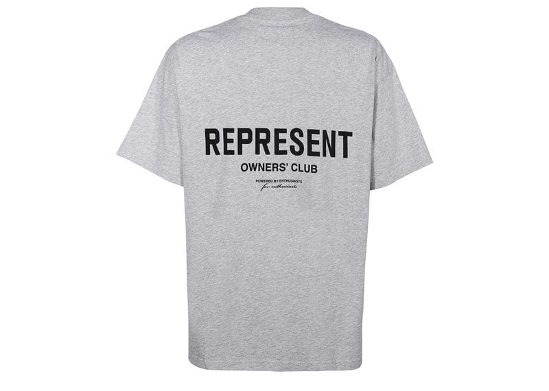 Represent Owners Club T-Shirt Ash Grey/Black – Court Order
