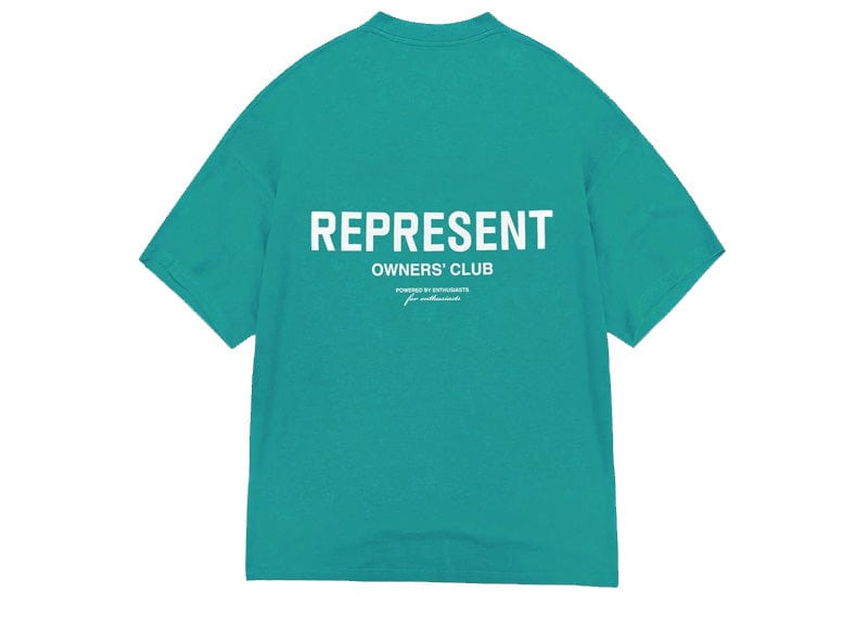 Represent Owners Club T-shirt Teal – Court Order