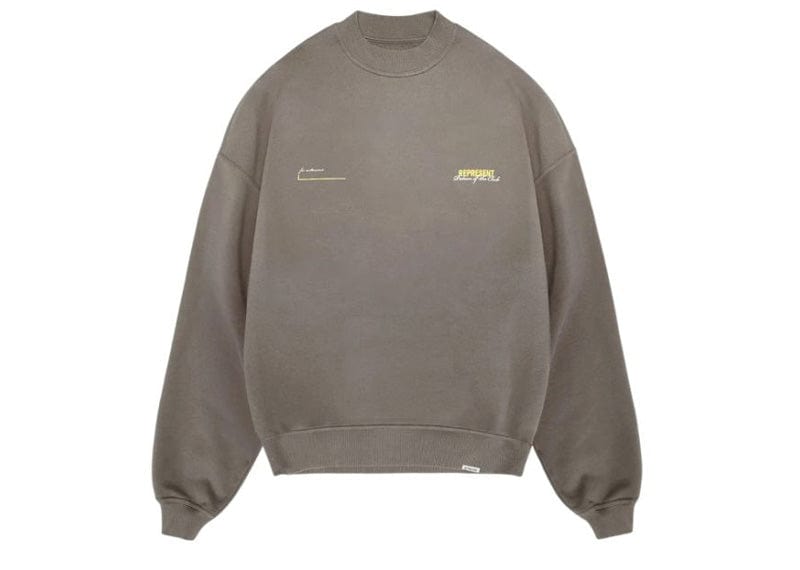 Represent Streetwear Represent Patron Of The Club Sweater Washed Olive