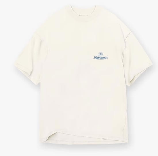 Represent Streetwear Represent Permanent Vacation Pocket Tee Antique White