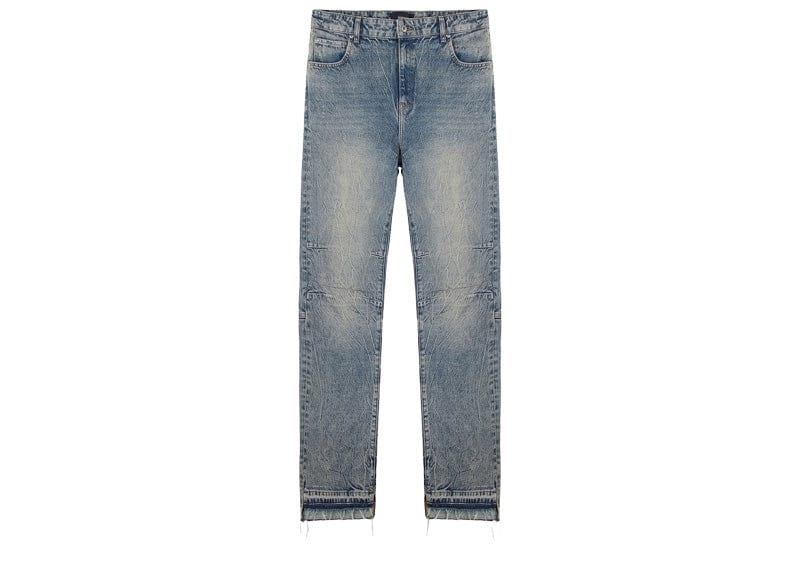 Represent Streetwear Represent R2 Stepped Hem Denim Jeans Mid Blue