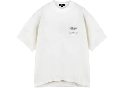Represent streetwear Represent Revere Manor T-shirt Aged White