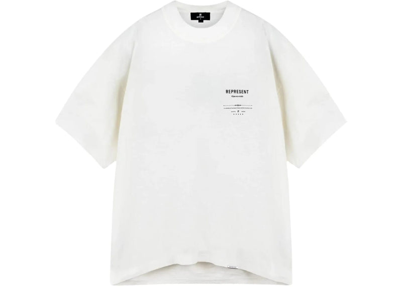 Represent streetwear Represent Revere Manor T-shirt Aged White