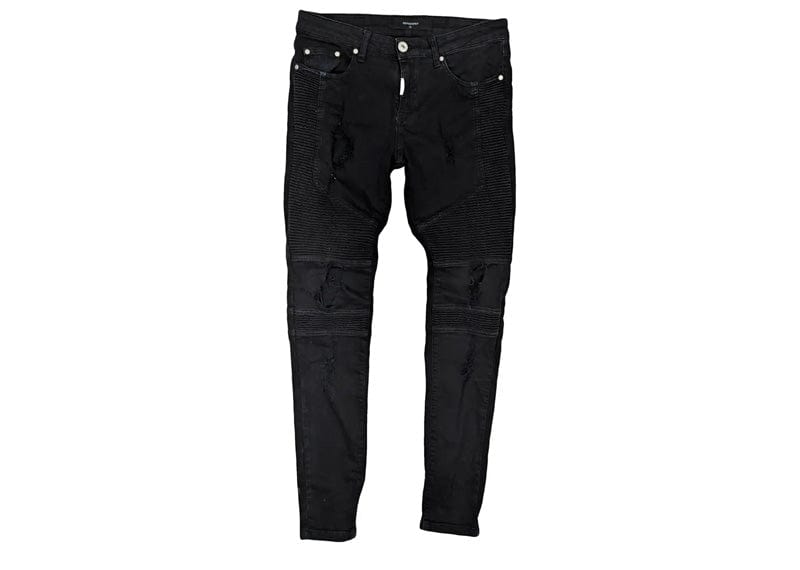 Represent Streetwear Represent Skinny Biker Denim Jeans Black