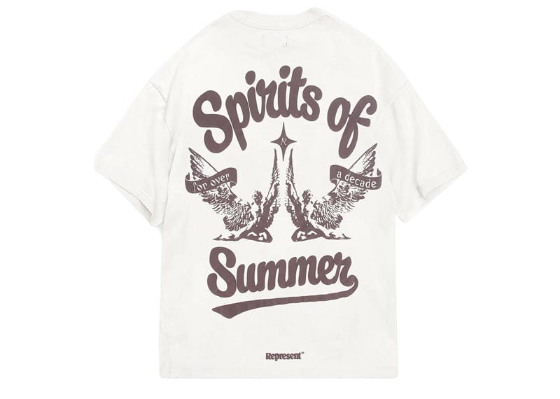 Represent Spirits of Summer Tee Flat White – Court Order