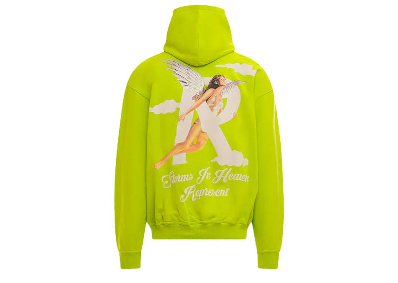 Represent Streetwear Represent Storms In Heaven Hoodie Kiwi