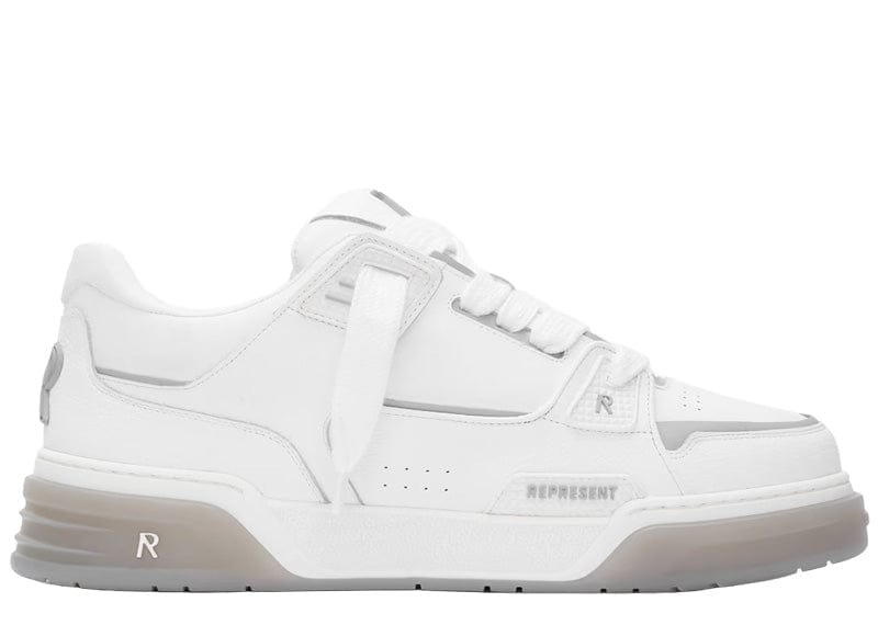Represent Studio Sneakers White/Grey Leather – Court Order