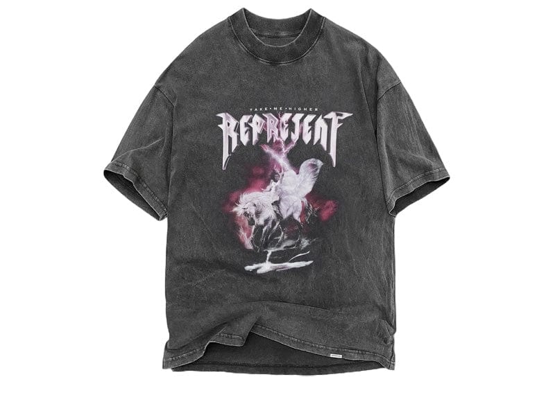 Represent streetwear Represent Take Me Higher T-Shirt Shirt Vintage Grey