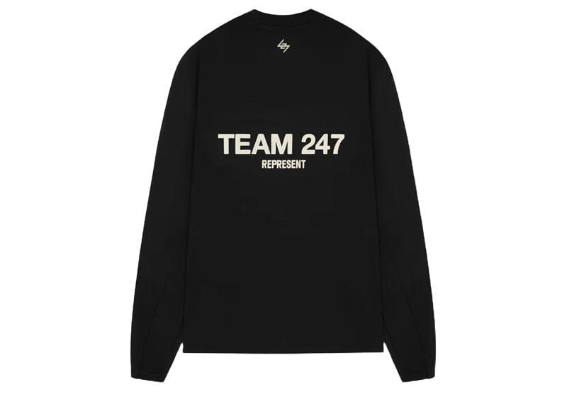 Represent Streetwear Represent Team 247 Long Sleeve T-Shirt Polyester/lyocell - Black