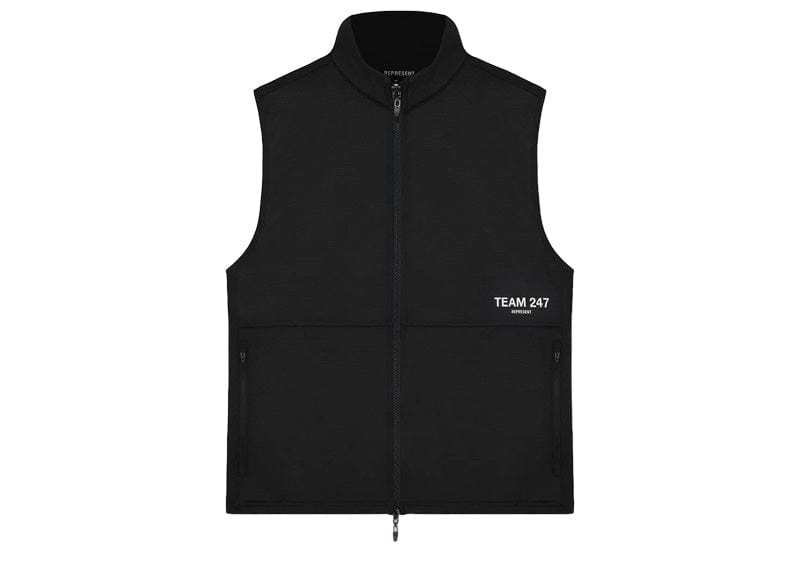 Represent Streetwear Represent Team 247 Mission Gilet Black