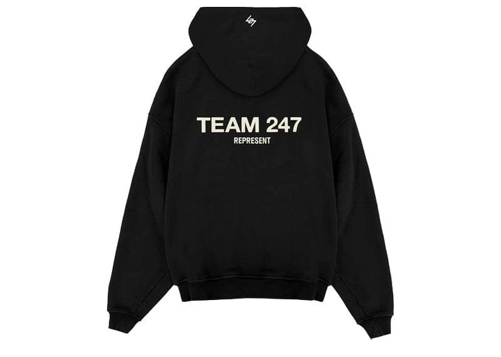 Represent Team 247 Oversized Hoodie - Black – Court Order