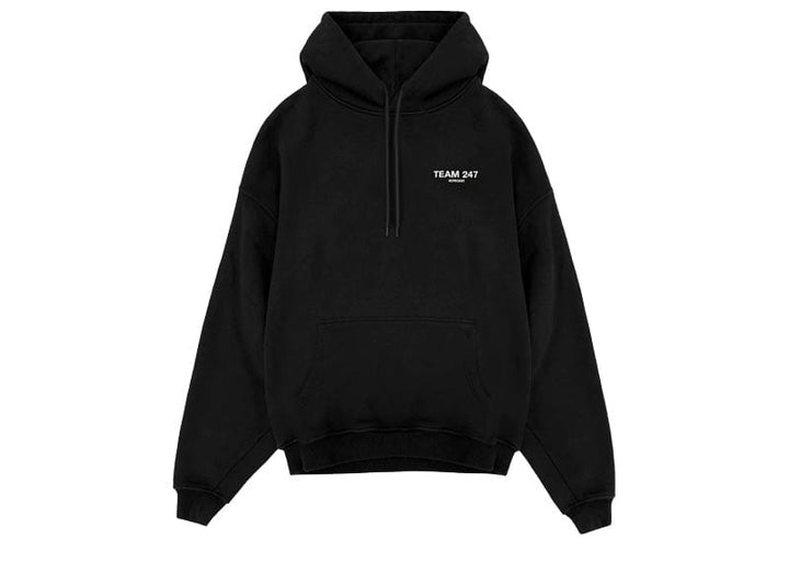 トップス VIVIANO / Gathered Tulle Hoodie / BLACK represent-represent-team-247-