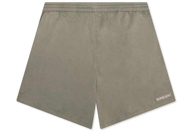Represent Streetwear Represent Washed Khaki SS25 Cotton Shorts