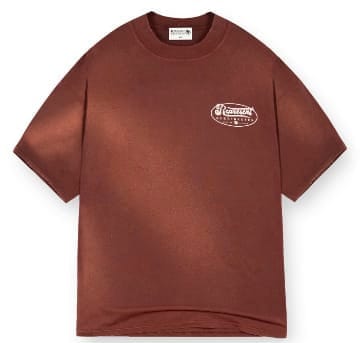 Represent Streetwear Represent x Duke + Dexter British Luxury Tee Rust