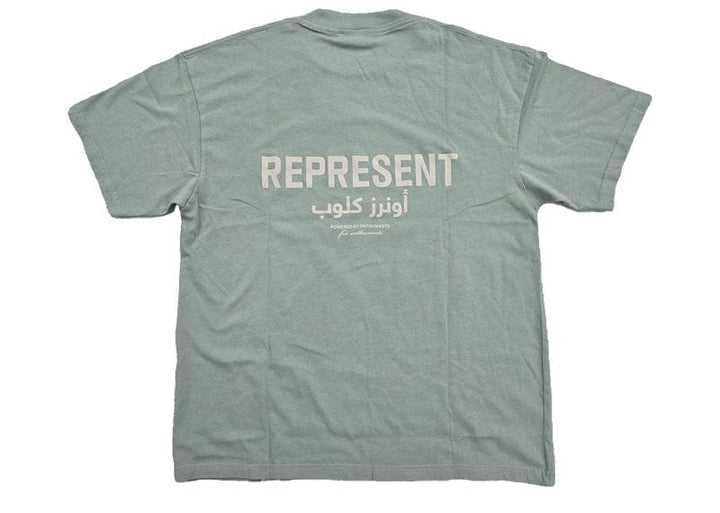 Represent x Ounass Owners Club Arabic Tee Lily Pad – Court Order