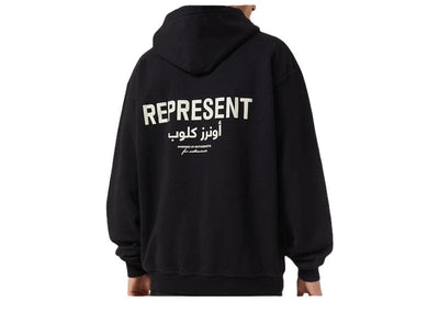 Represent Streetwear Represent X Ounass Owners Club Hoodie Black