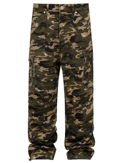 Reputation Studios Streetwear Reputation Studios Diamond Jeans Camo Khaki