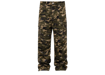 Reputation Studios Streetwear Reputation Studios Diamond Jeans Camo Khaki