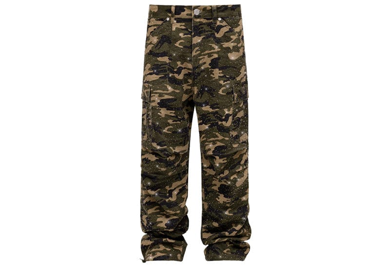 Reputation Studios Streetwear Reputation Studios Diamond Jeans Camo Khaki