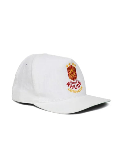 Rhude Accessories Rhude Azur Linen Cap White