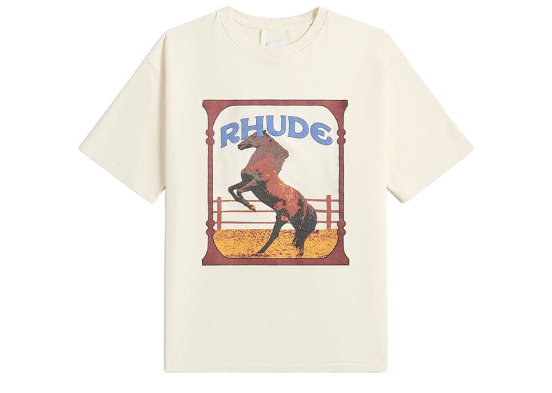 Rhude Streetwear Rhude Cadre Tee Cream