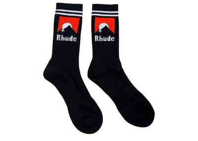 Rhude streetwear Rhude Moonlight Sock Black/Orange