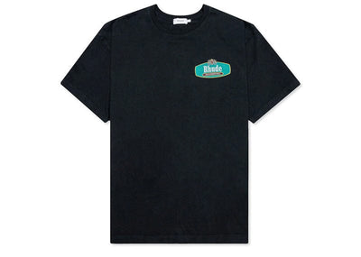 Rhude Streetwear Rhude Racing Crest T Shirt Black