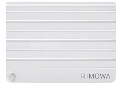 Rimowa Accessories Rimowa Original Small Goods Aluminium Card Holder Silver