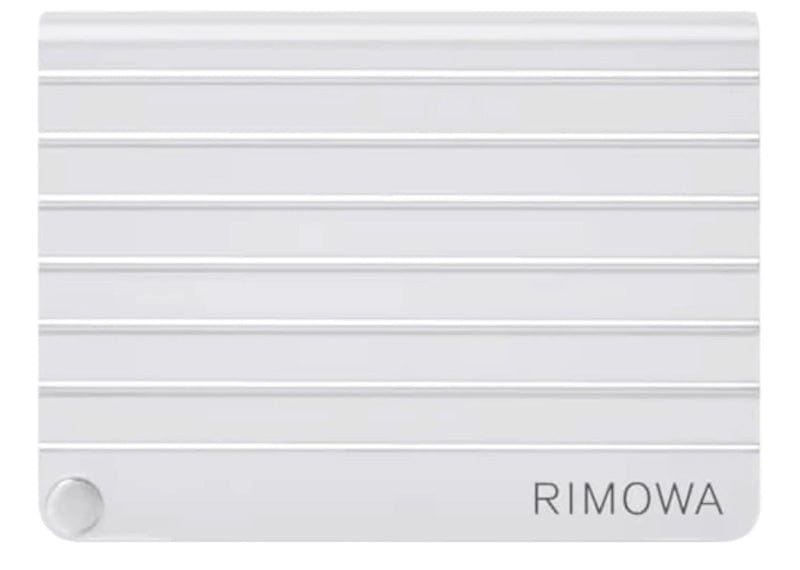 Rimowa Accessories Rimowa Original Small Goods Aluminium Card Holder Silver