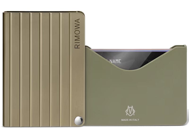 Rimowa Accessories Rimowa Original Small Goods Aluminium Card Holder Titanium