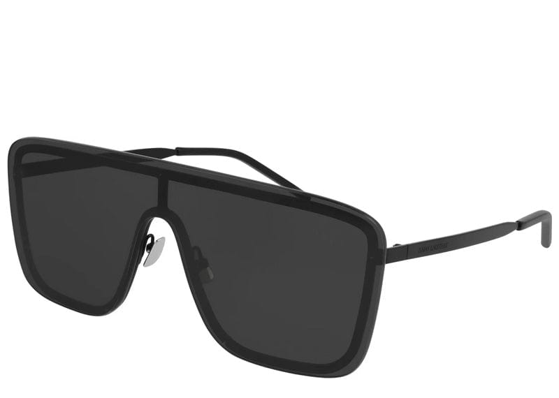 SAINT LAURENT PARIS Accessories Saint Laurent Logo 364 MASK 002 BLACK