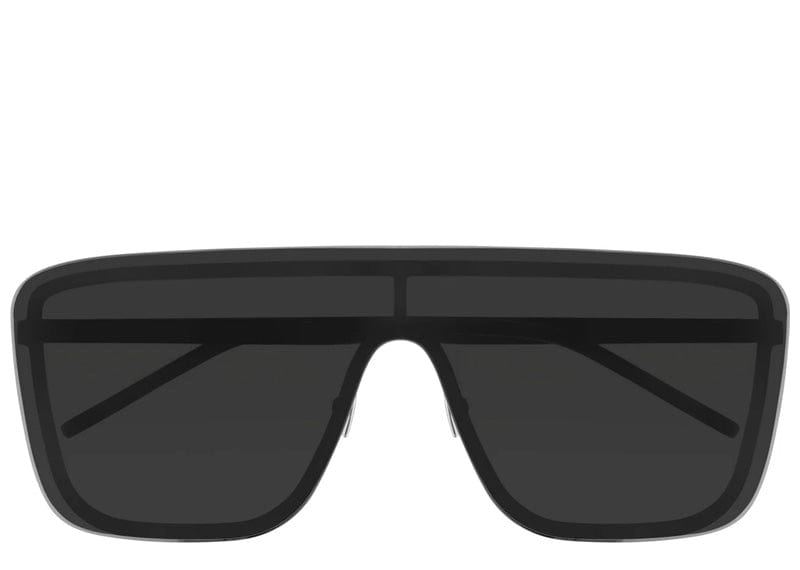 SAINT LAURENT PARIS Accessories Saint Laurent Logo 364 MASK 002 BLACK