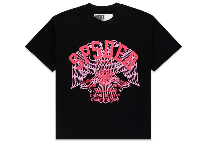Sp5der Streetwear Sp5der Champions League Slub Tee Black