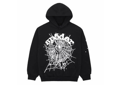 Sp5der streetwear Sp5der OG Web Hoodie Black