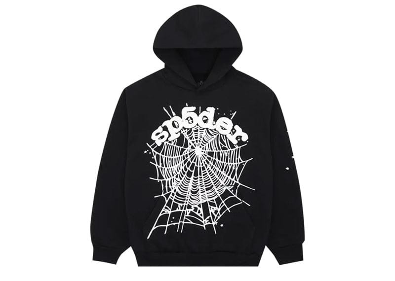 Sp5der streetwear Sp5der OG Web Hoodie Black