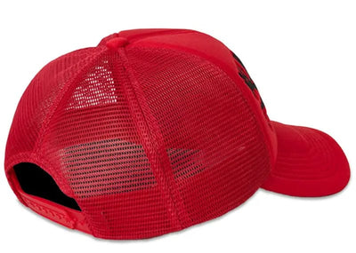 Sp5der Accessories Sp5der Silk Web Bank Trucker Cap Red