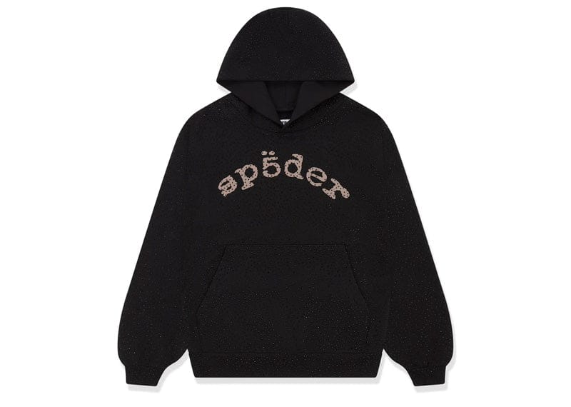 Sp5der streetwear Sp5der VVS Hoodie Black
