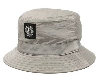 Stone Island Accessories Stone Island Compass Patch Bucket Hat Beige
